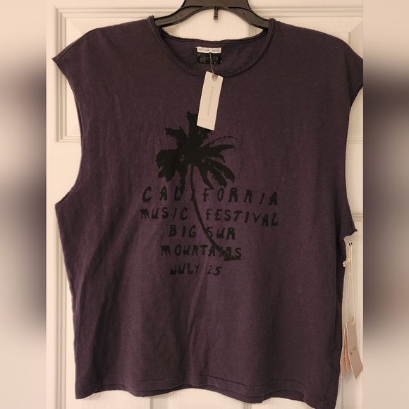 MOTHER Ride Out Tee in Carbon size Small - Picture 6 of 15